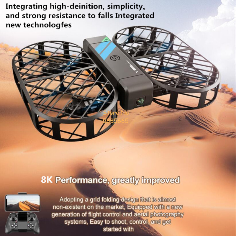Drone Battery Case - 8K HD 카메라 360 ° 보호