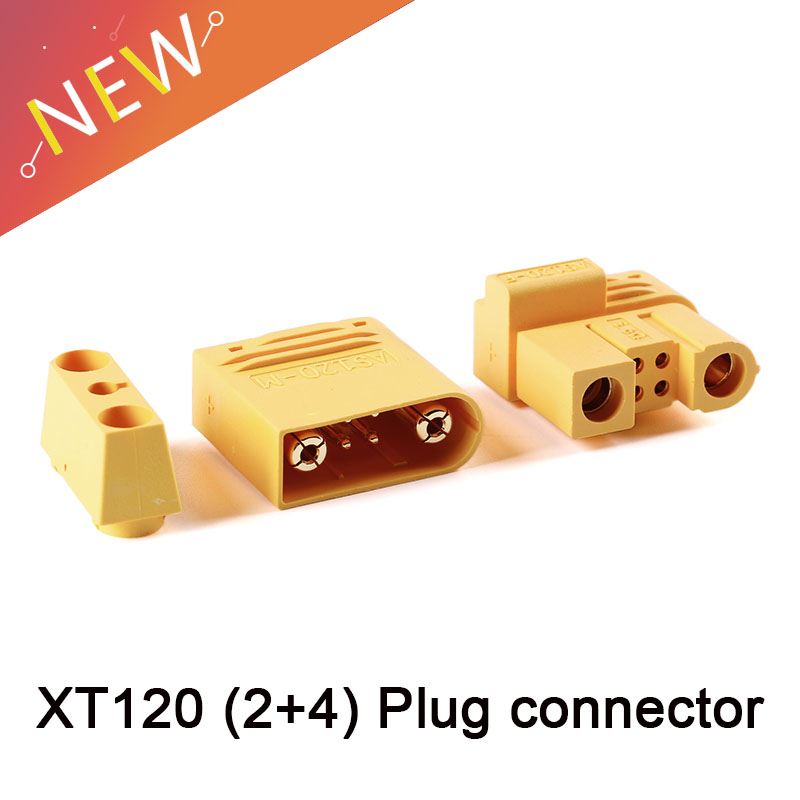 신호핀 XT120 (2+4) 플러그 리튬 배터리 고속  - Drone Battery Connector 리뷰 및 가격