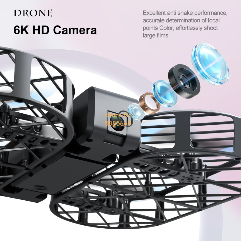 8K HD 카메라 360 °   보호 광학 흐름 위치  - Drone Battery Case 리뷰 및 가격