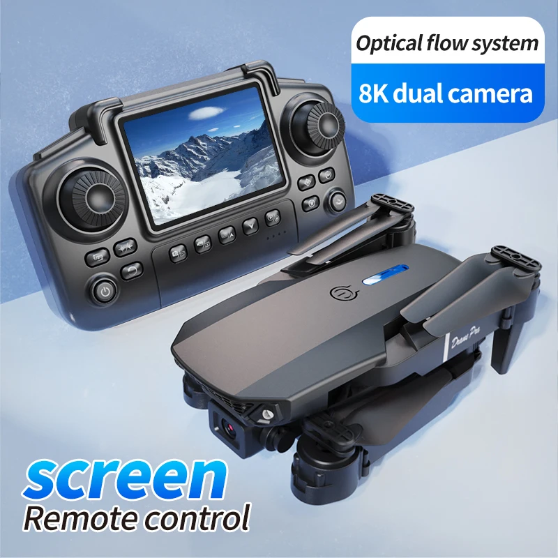 전문가용 E88 PRO 드론, 화면 탑재 8K HD 카 - Drone Battery Case 리뷰 및 가격