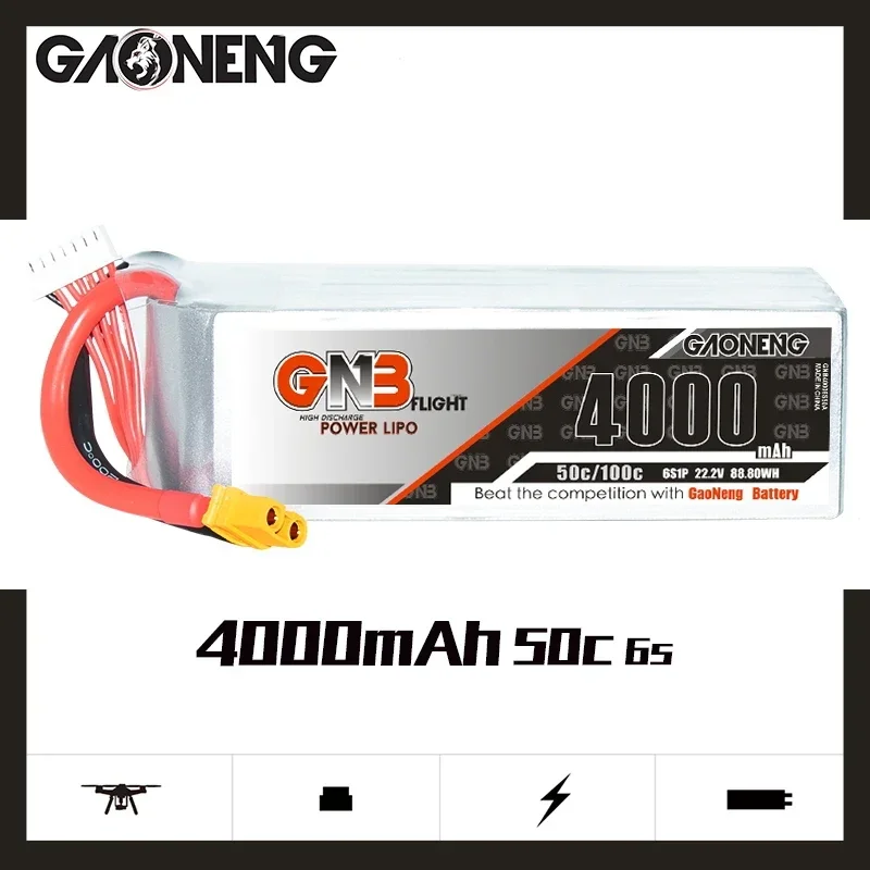 가오넝 GNB 4000mAh 6S 50C 100C 22 - Drone Battery 4S 리뷰 및 가격